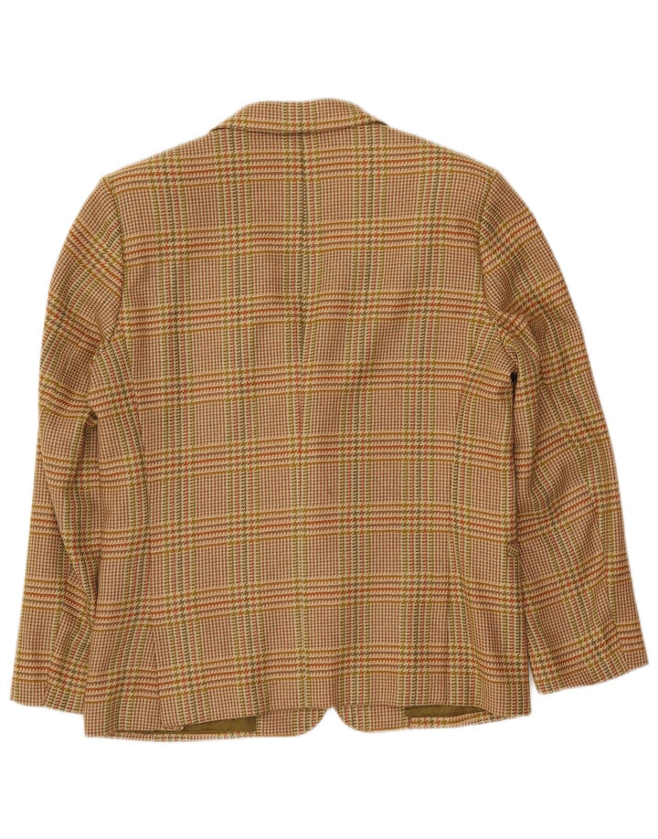 Daniela Jasoni Dame Jumaka Blazer Jacket IT 42 Medium Green Virgin Wool