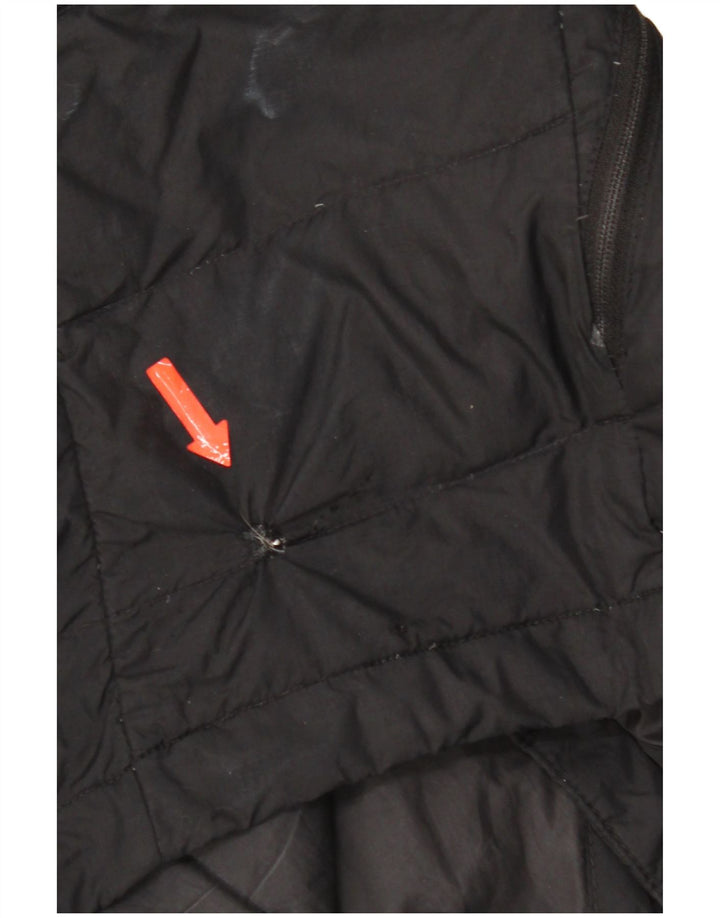 The North Face Herre hættepolstret jakke UK 38 Medium Sort Polyester