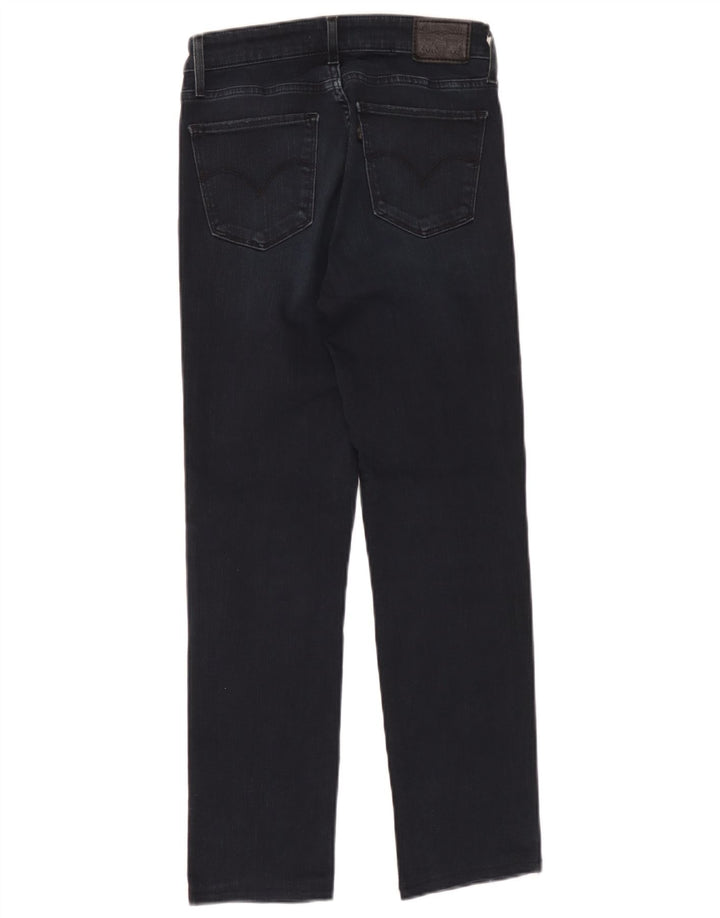 Levi's Dame 712 Slim Jeans W26 L27 Marineblå Bomuld