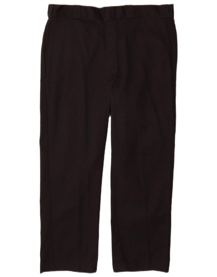 Dickies Straight Chino-bukser til mænd W36 L28 Sort polyester