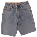 Vintage denimshorts til kvinder W26 Small Blue