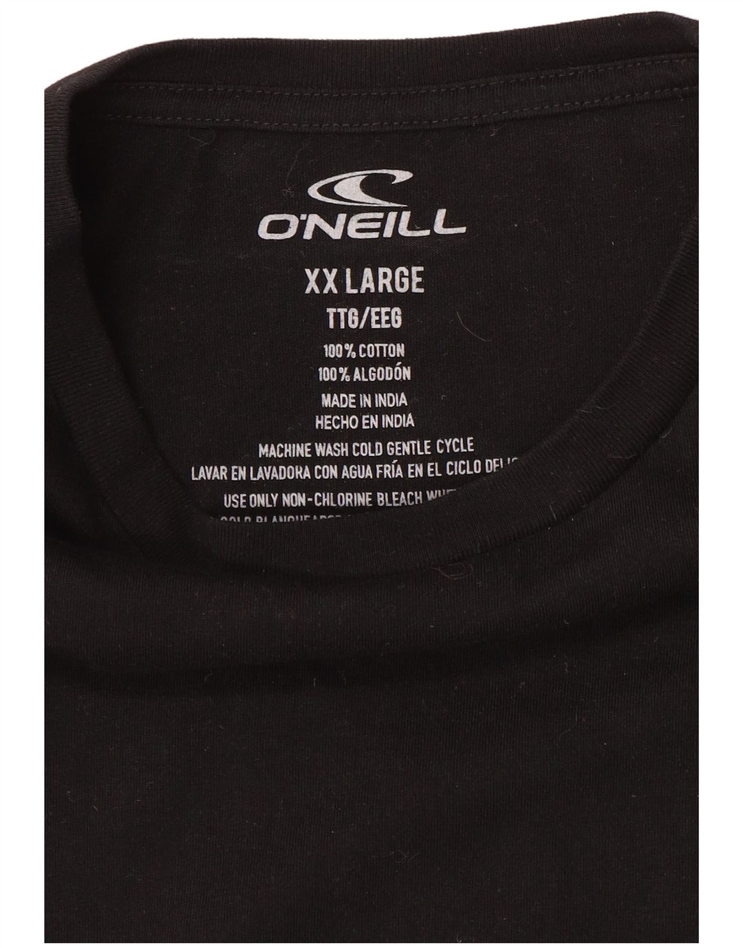 O'Neill Herre grafisk T-shirt top 2XL sort bomuld
