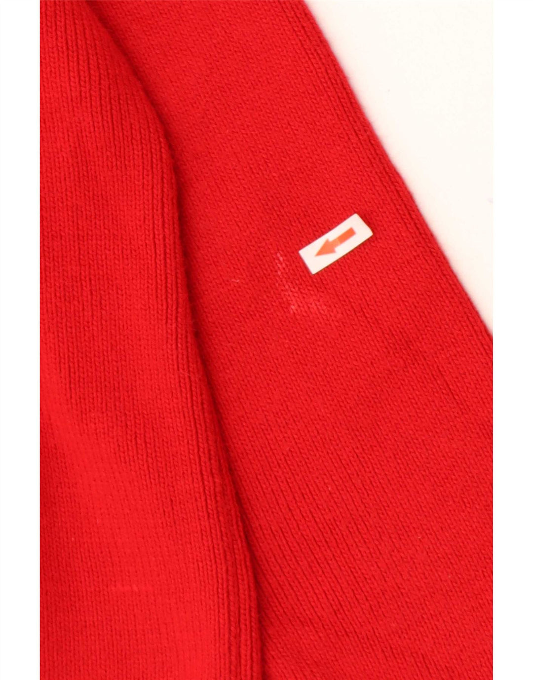 Marks & Spencer Kvinder Oversized Cardigan Sweater UK 16 Stor Rød Akryl