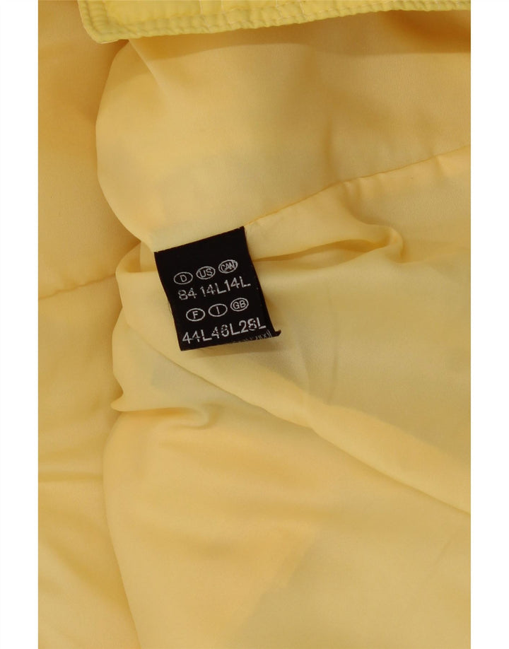 PIKEUR Womens Padded Gilet IT 46 Large Yellow Polyamide