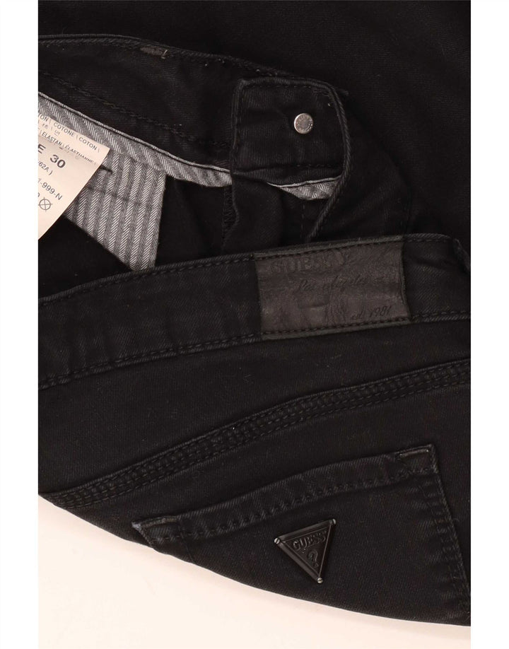 Guess Slim Jeans til kvinder W30 L29 sort bomuld