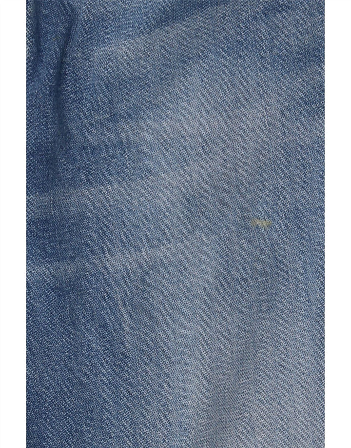 Wrangler Straight Jeans til mænd W33 L32 blå bomuld