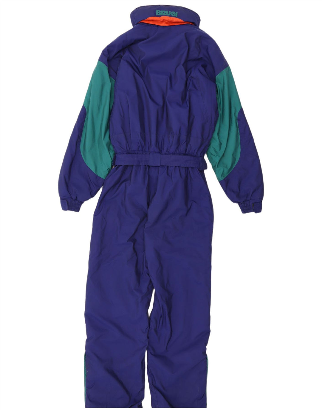 Brugi Herre Ski Jumpsuit UK 40 Medium Navy Blue Colourblock Polyamid