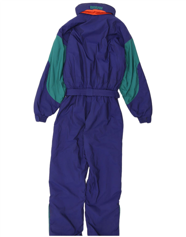 Brugi Herre Ski Jumpsuit UK 40 Medium Navy Blue Colourblock Polyamid
