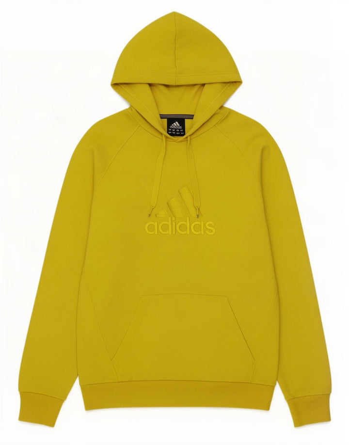 Adidas Grafisk hættetrøje til mænd mellem gul polyester