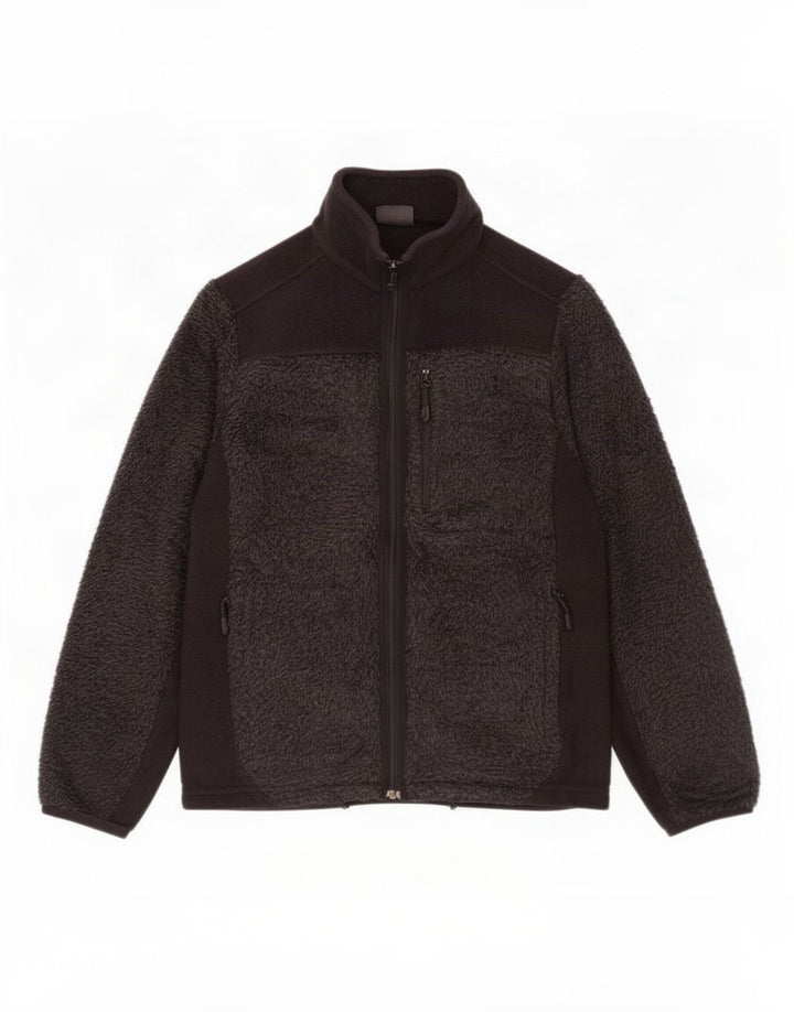 Jack Wolfskin Herre fleecejakke UK 38 Small Black Polyester