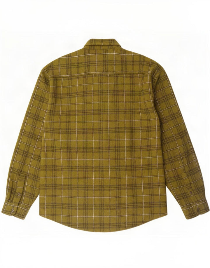 Wampum Herre Oversized Skjorte XL Grøn Plaid