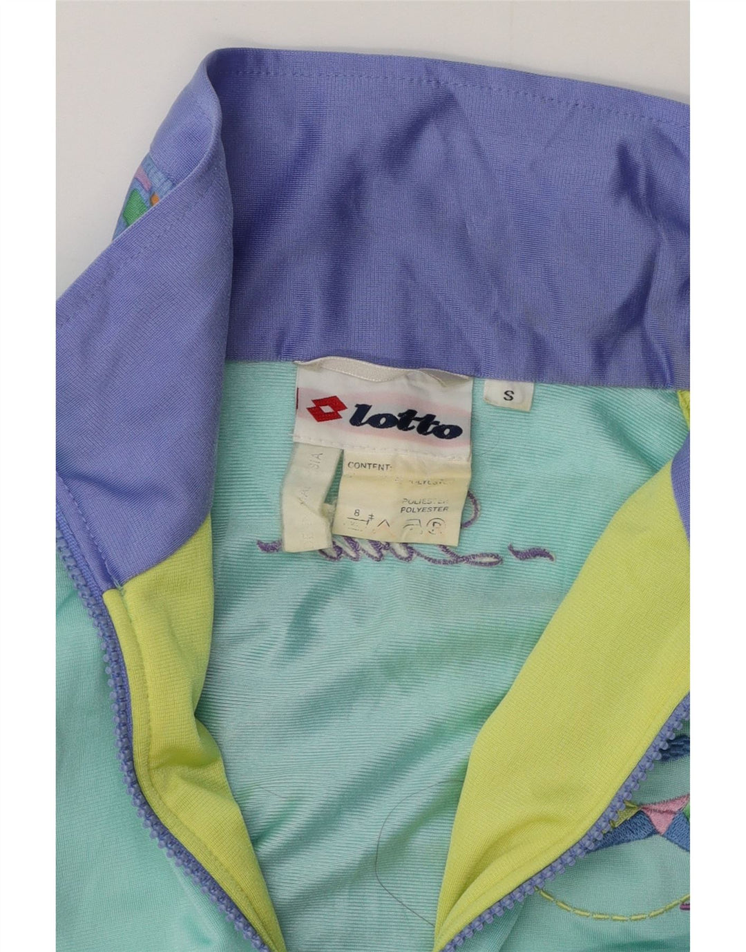 Lotto Herre Loose Fit træningsdragt Topjakke Lille Lilla Colourblock