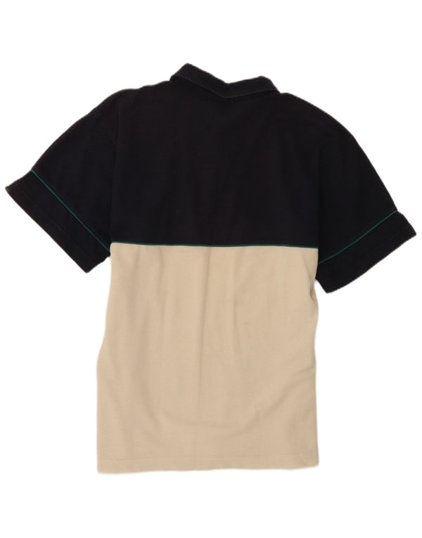 Nike Polo Shirt til mænd UK 47/48 2XL Navy Blue Colourblock