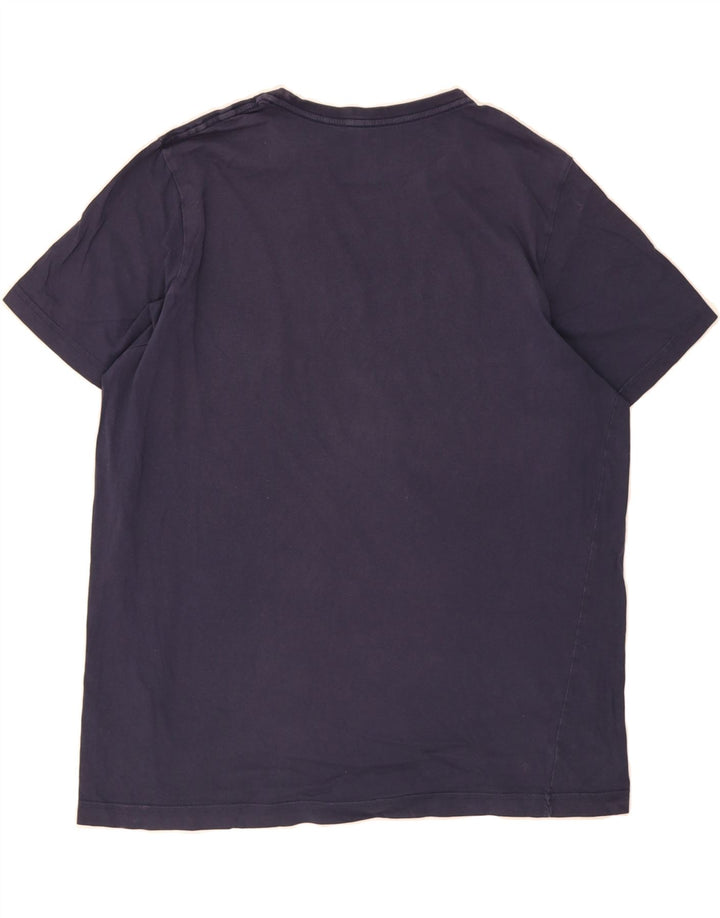 PUMA Mens Graphic T-Shirt Top XL Navy Blue Vintage Puma and Second-Hand Puma from Messina Hembry 
