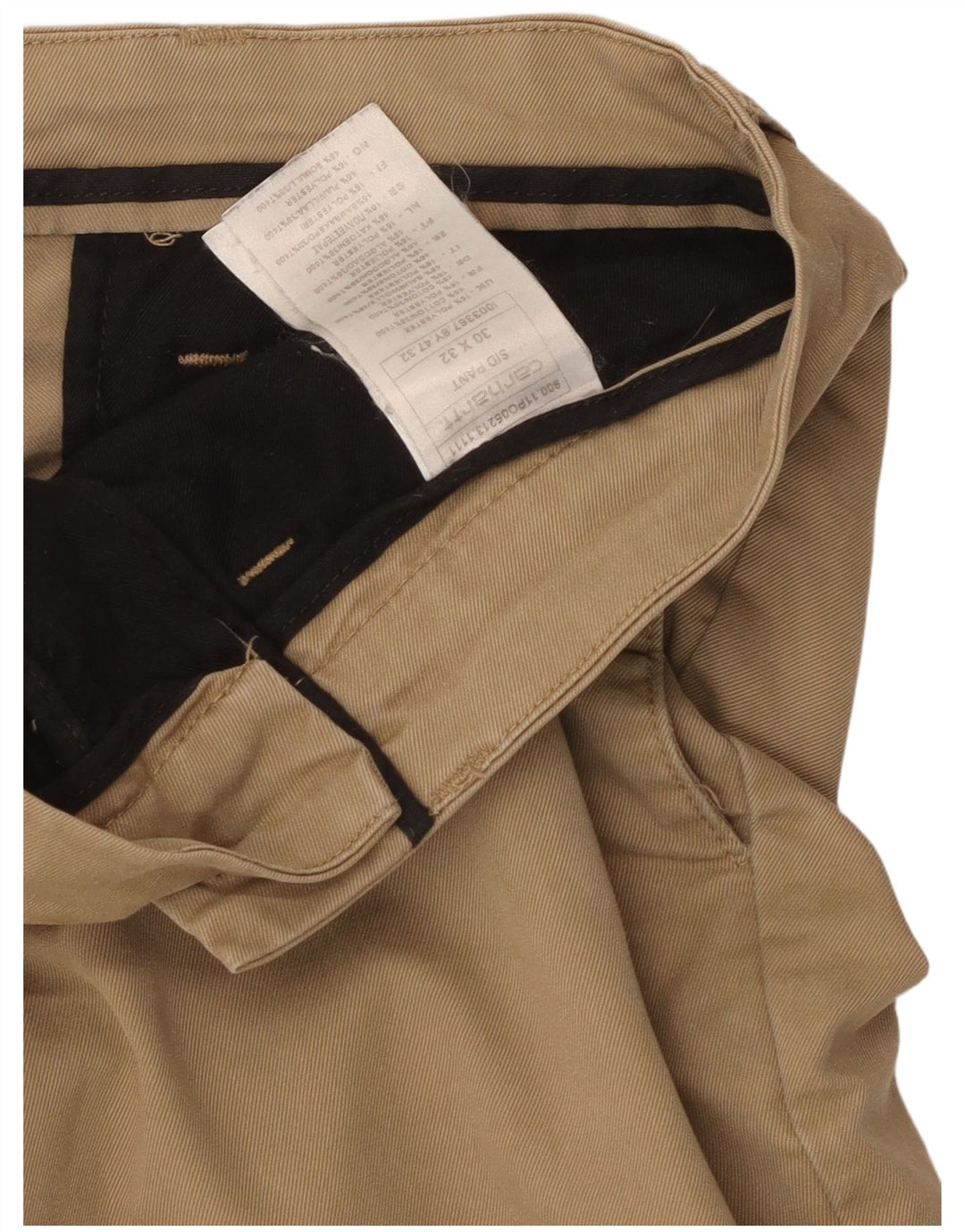 Carhartt Herre Slim Chino Bukser W30 L32 Beige Polyester