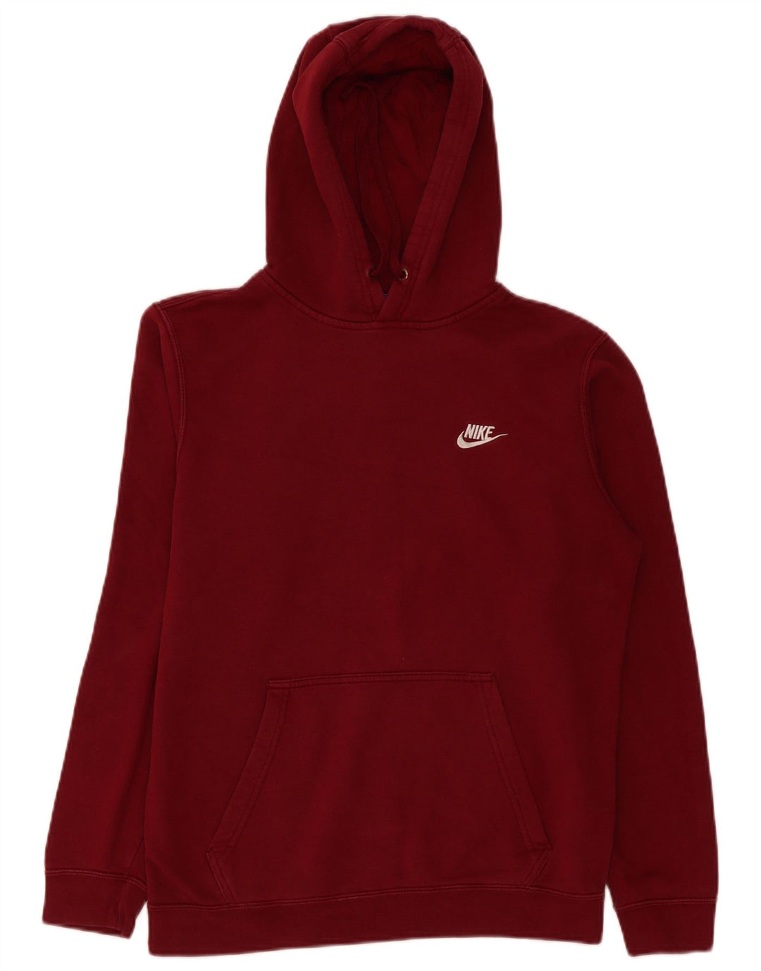 Nike Herre hættetrøje Jumper Medium Bourgogne bomuld