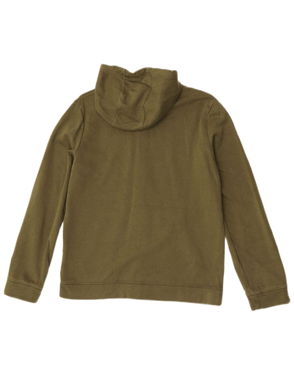 Nike hættetrøje med lynlås til piger 13-14 år XL Green Cotton Sports