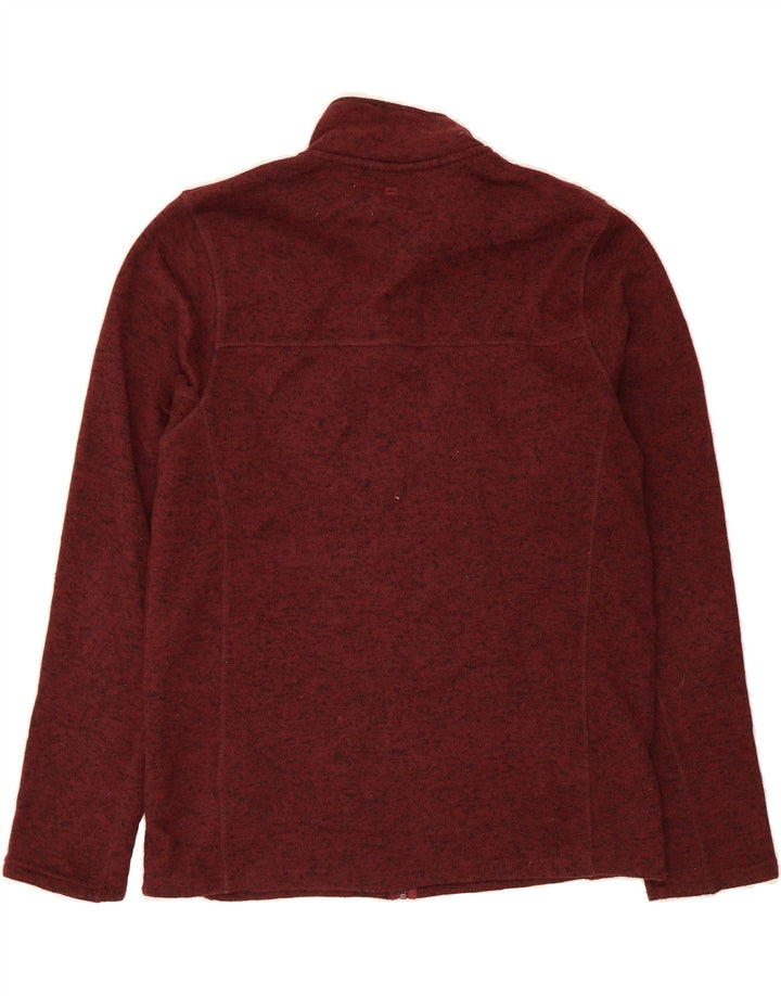 MOUNTAIN WAREHOUSE Mens Tracksuit Top Jacket Large Maroon Flecked Vintage Mountain Warehouse and Second-Hand Mountain Warehouse from Messina Hembry 