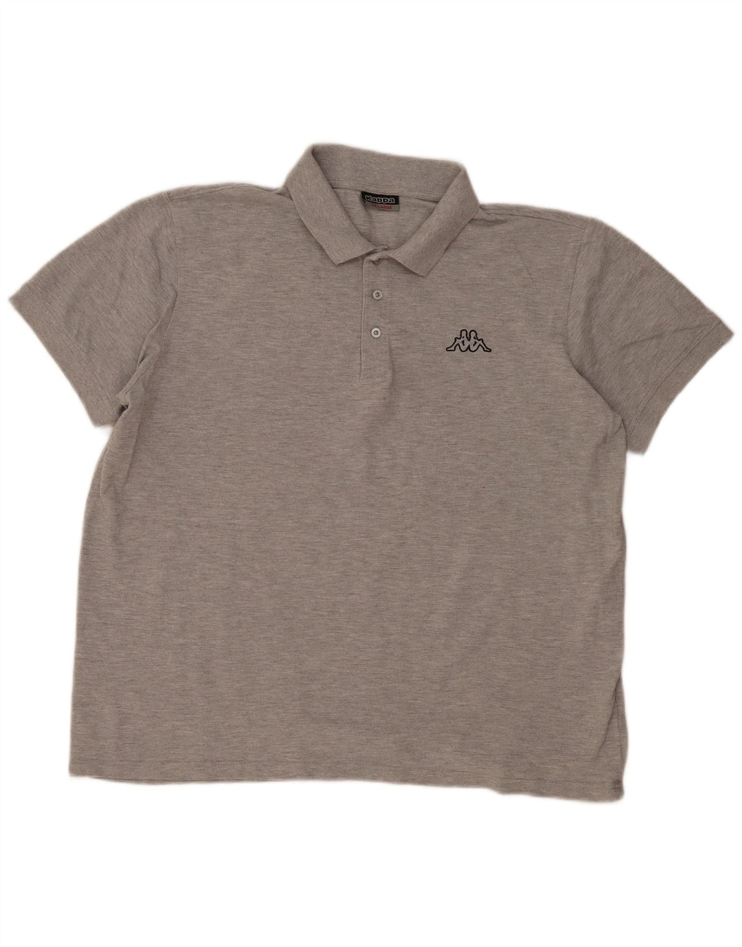 Kappa herre poloshirt 2XL grå bomuld