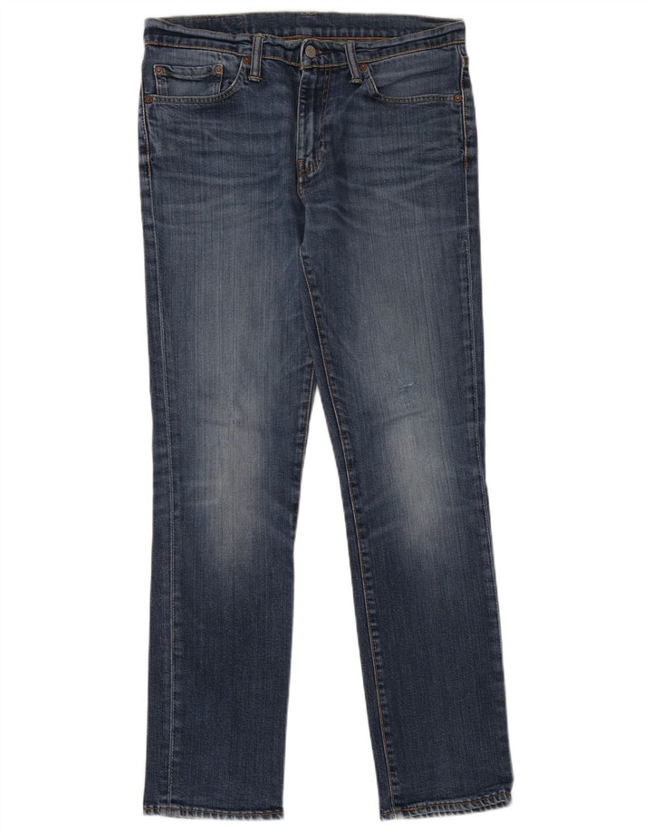 Levi's Herre 511 Slim Jeans W33 L32 Blå