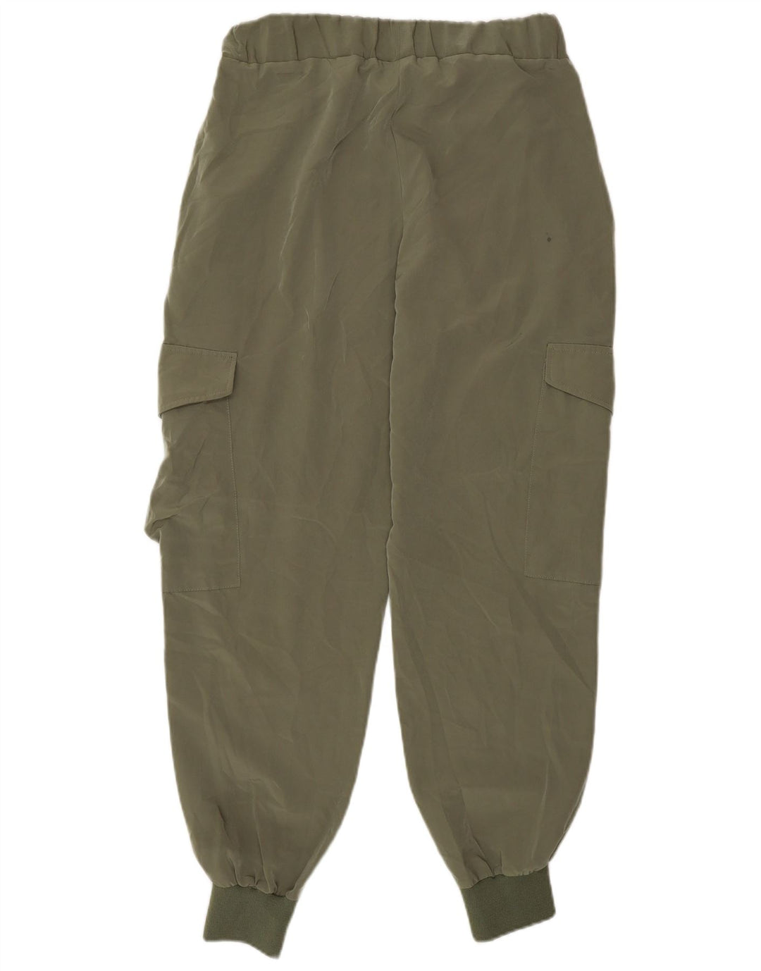Zara Joggers Cargo Bukser Small W28 L27 Khaki Polyester