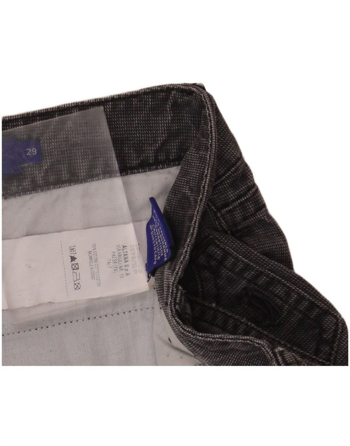 JECKERSON Chino Shorts til mænd W29 Mellem sort bomuld