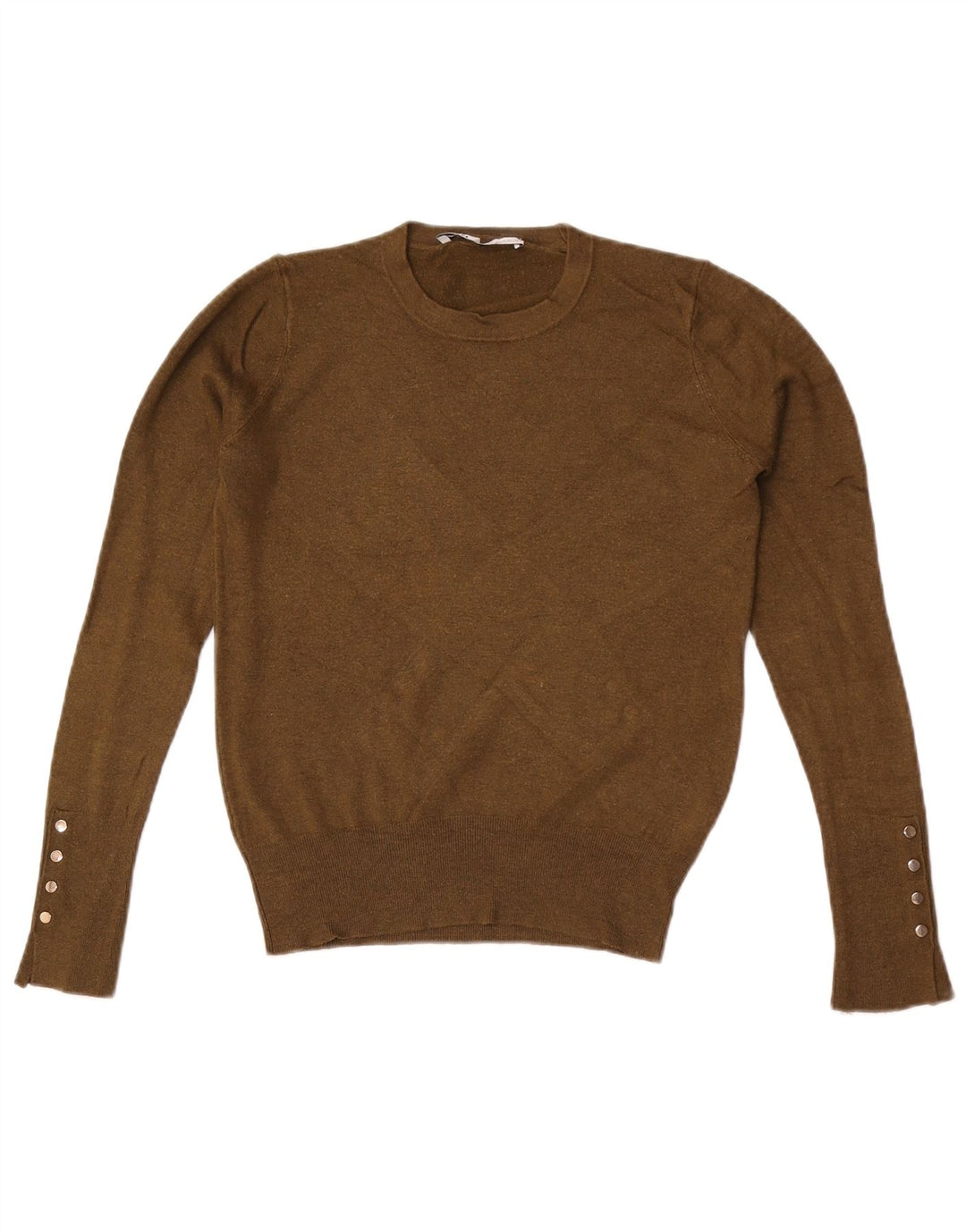 Zara Dame sweater med rund hals DK 12 Medium Khaki