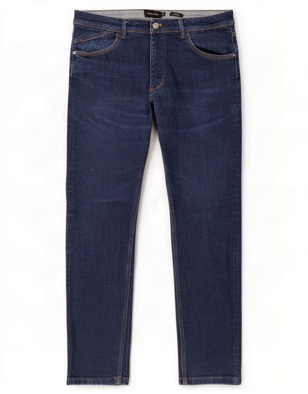 Massimo Dutti Herre Slim Jeans EU 44 Large W34 L30 Blå