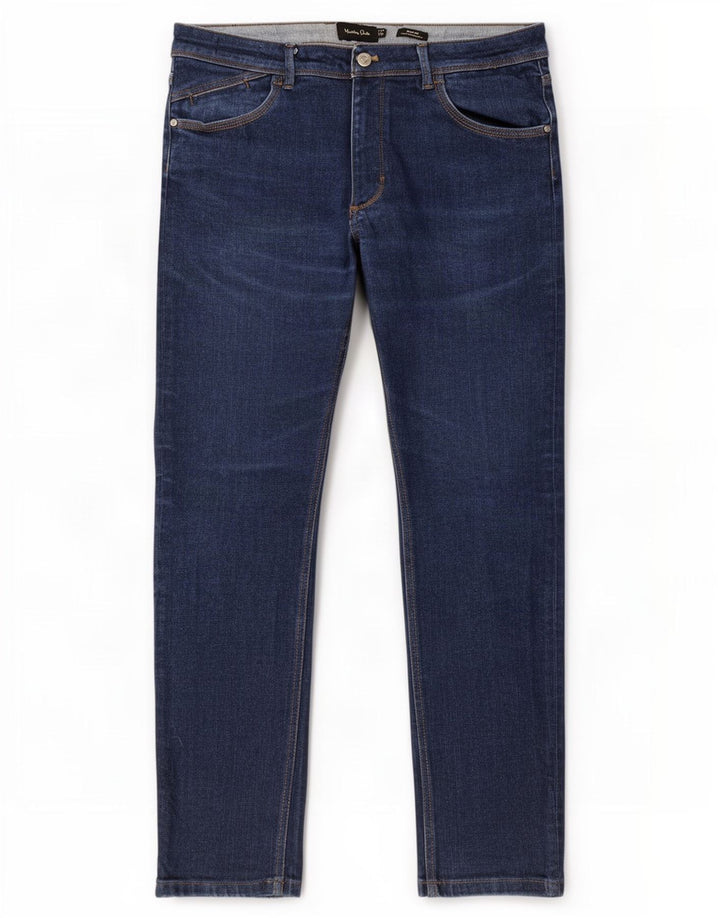 Massimo Dutti Herre Slim Jeans EU 44 Large W34 L30 Blå