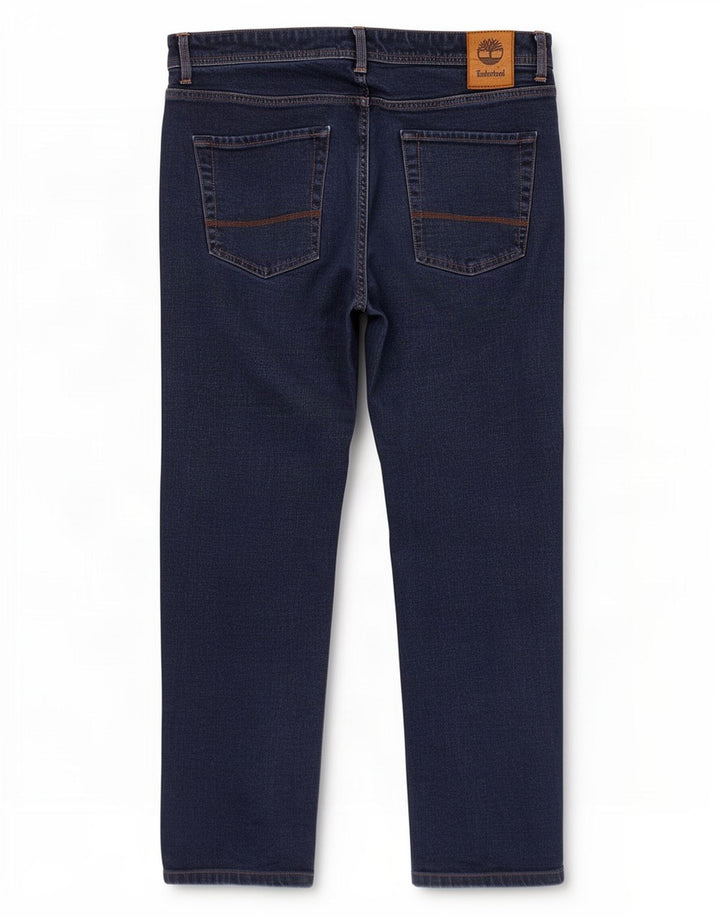 Timberland Straight Jeans til mænd W36 L29 marineblå bomuld