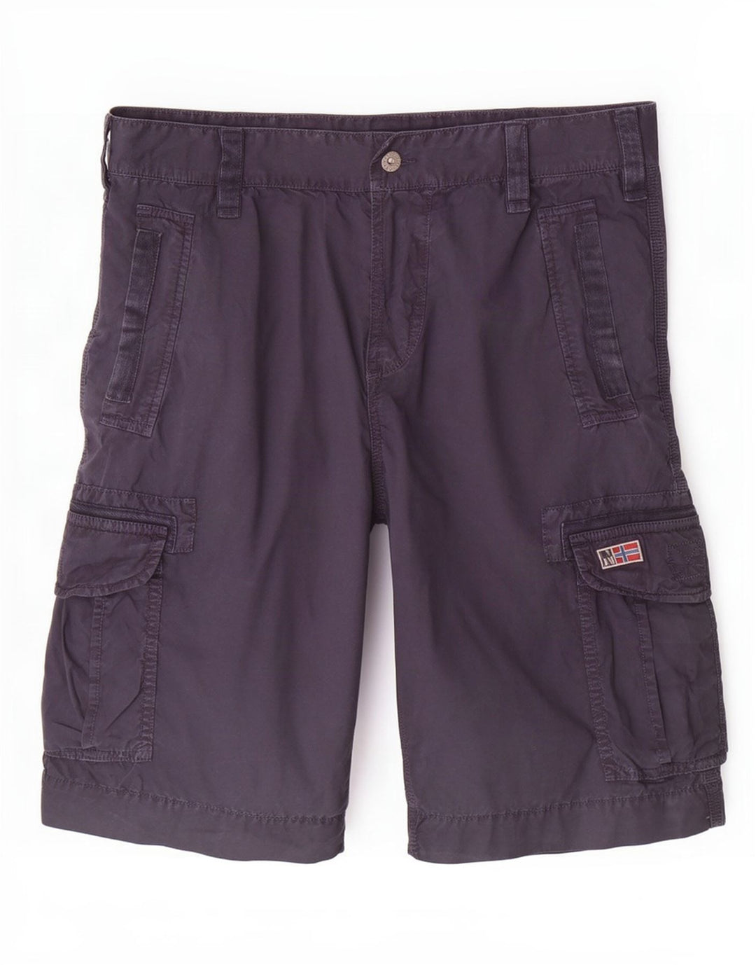 Napapijri Herre Cargo Shorts W36 store marineblå bomuld