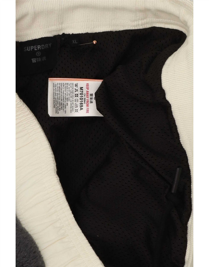 Superdry Træningsdragt til mænd Joggers XL Sort Colourblock Polyester