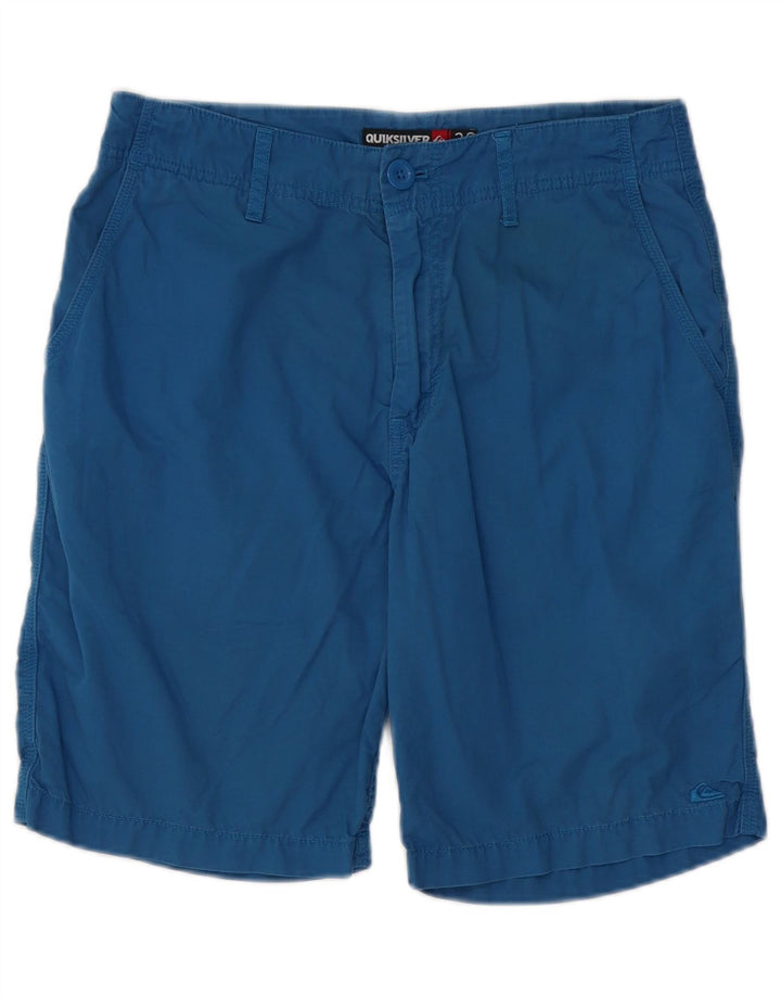 QUIKSILVER Chino Shorts til mænd W30 Medium Blue Bomuld
