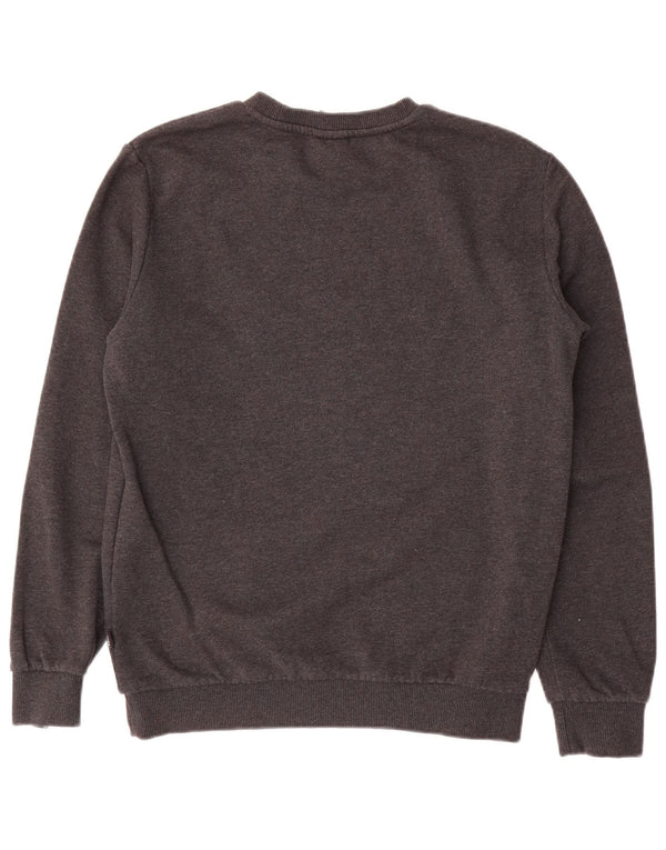 Puma Herre Sweatshirt Jumper Lille Grå Bomuld