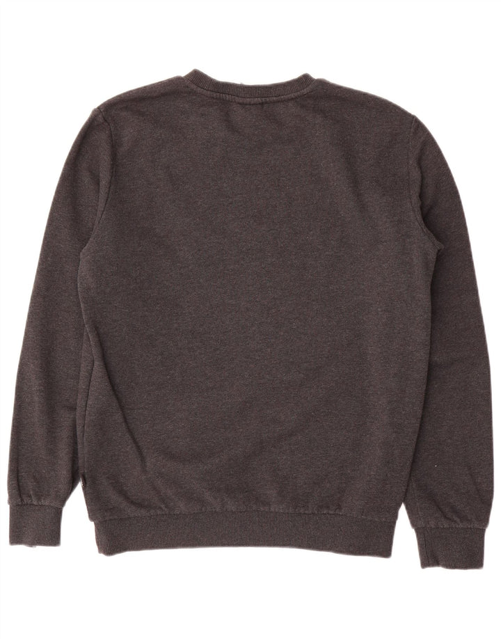 Puma Herre Sweatshirt Jumper Lille Grå Bomuld