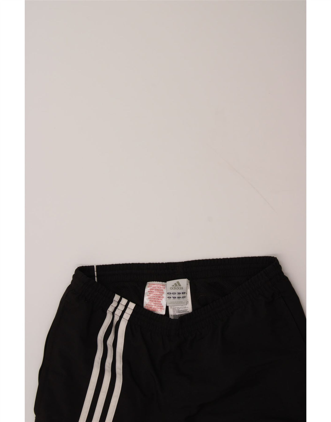 ADIDAS Boys Tracksuit Trousers 13-14 Years  Black Colourblock Polyester Vintage Adidas and Second-Hand Adidas from Messina Hembry 
