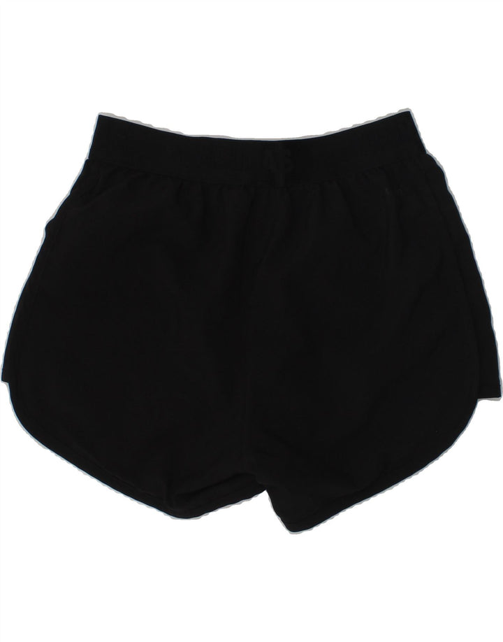 ADIDAS Girls Sport Shorts 9-10 Years Black Polyester Vintage Adidas and Second-Hand Adidas from Messina Hembry 