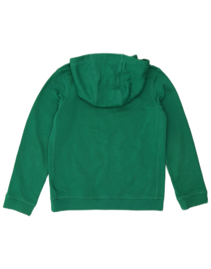 Nike Boys Hoodie Jumper 10-11 år Medium Grøn Bomuld