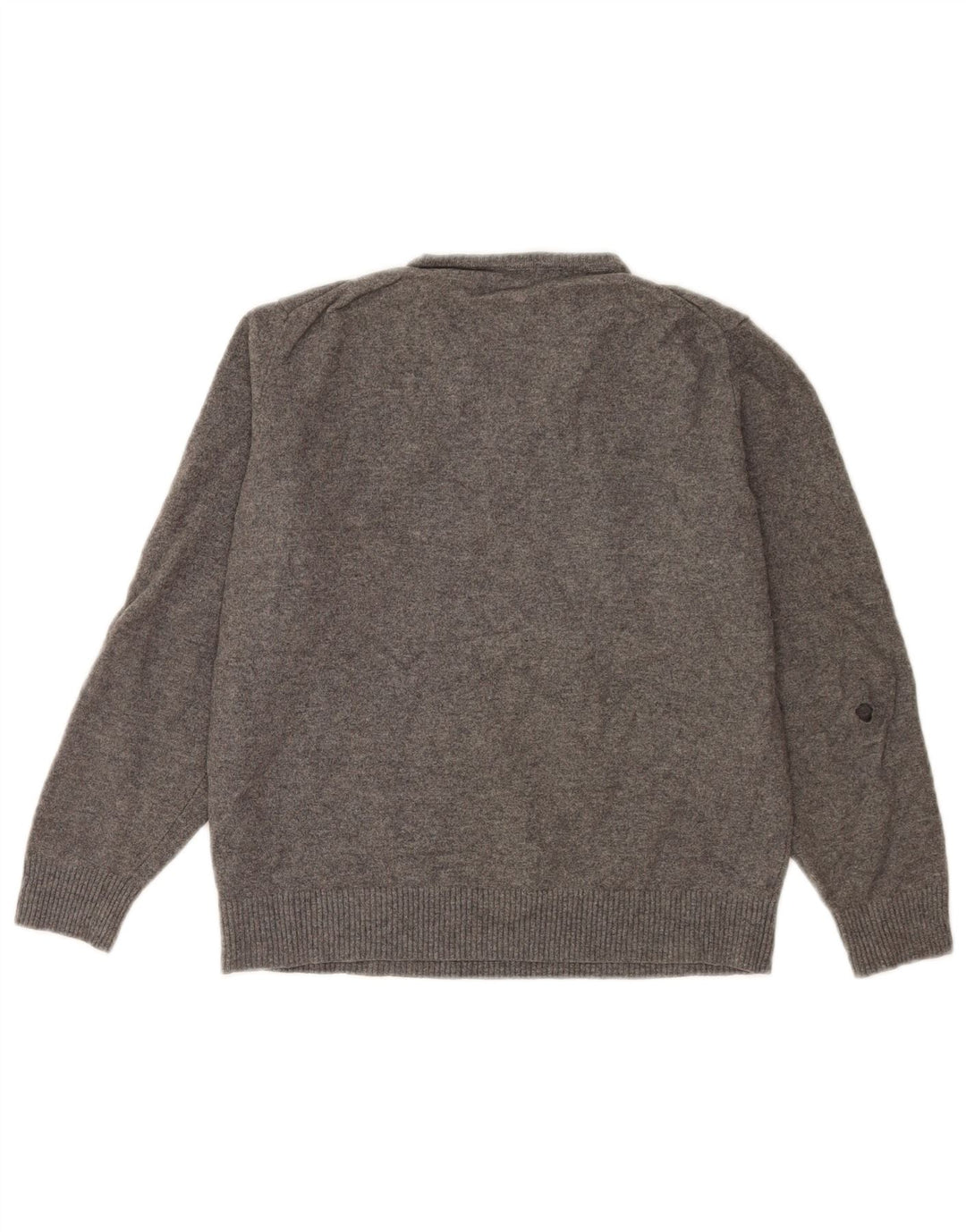 Massimo Dutti Dame V-hals sweater Stor Grå Uld