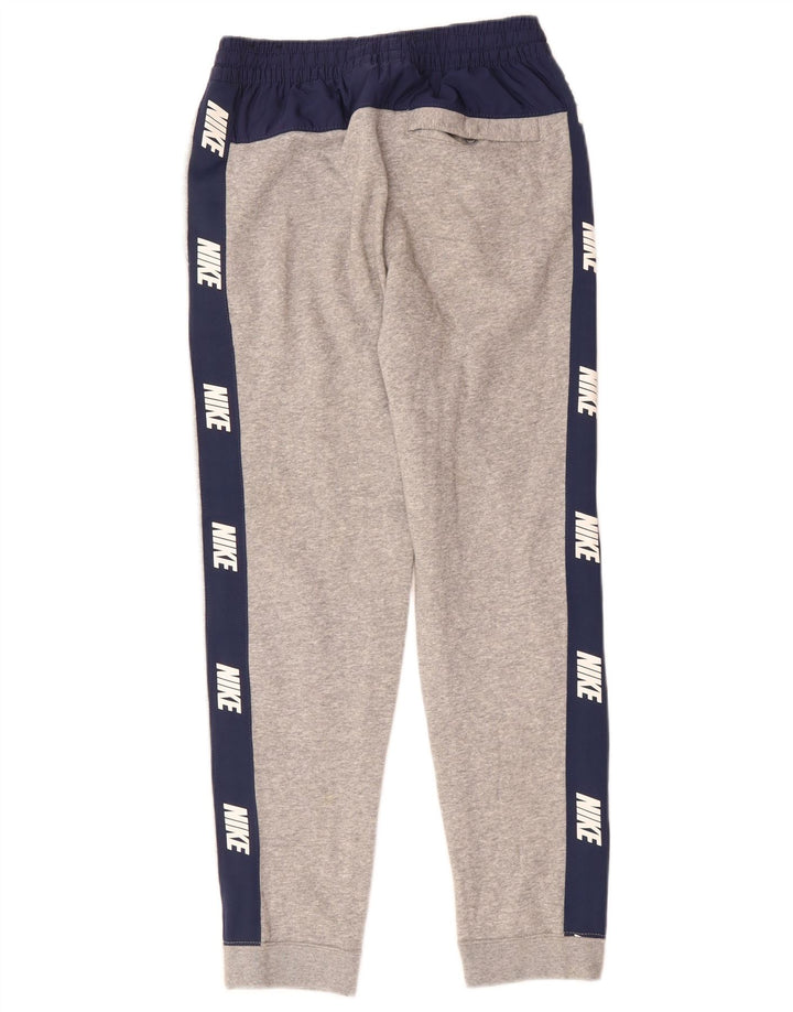 NIKE Træningsdragt til drenge Bukser Joggers 12-13 år Stor grå farveblok