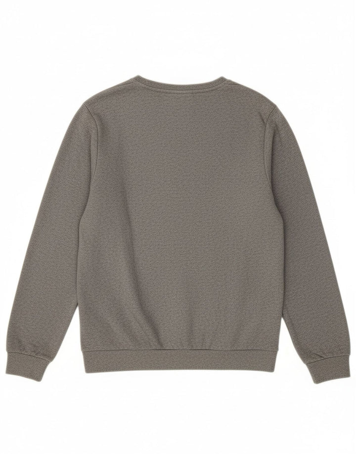 CHAMPION Boys Graphic Sweatshirt Jumper 13-14 Years XL Grey