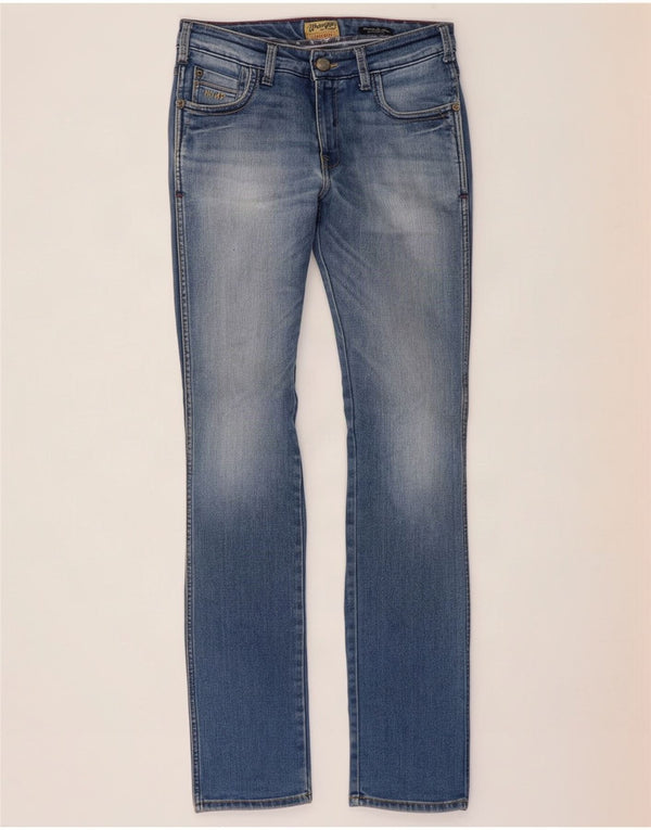 Wrangler Herre Skanders Slim Jeans W32 L34 Blå Bomuld