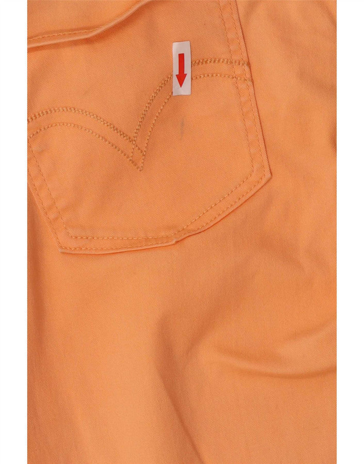 Levi's Dame Jegging Jeans W34 L32 Orange Bomuld