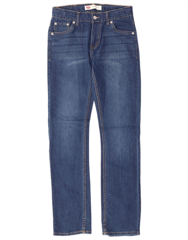 Levi's Boys 511 Slim Jeans 13-14 år W27 L30 Blå Bomuld
