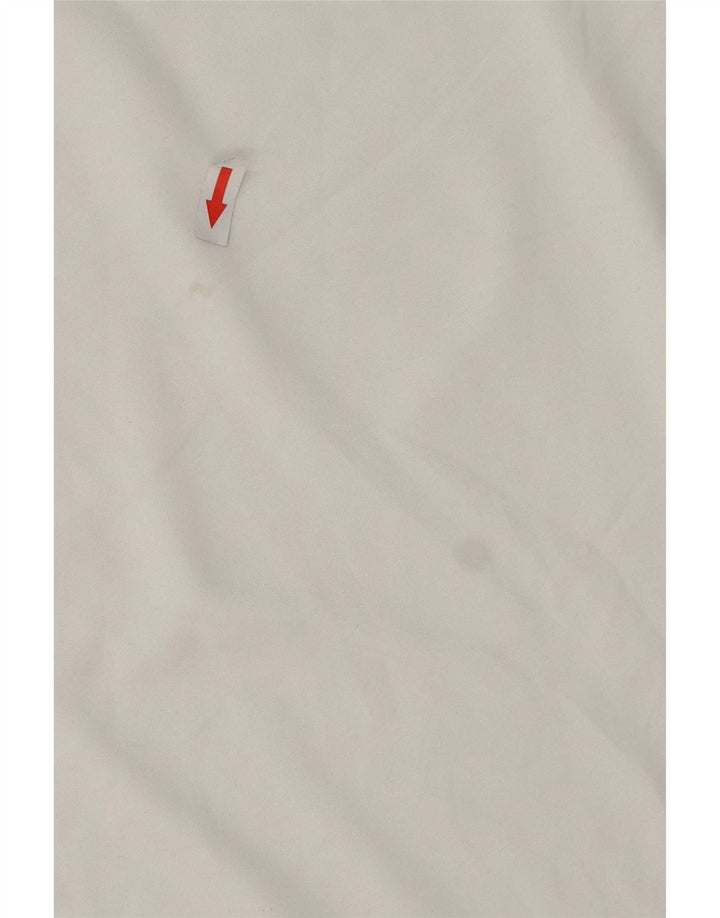 Nike Herre Dri Fit T-shirt Top Lille hvid Colourblock