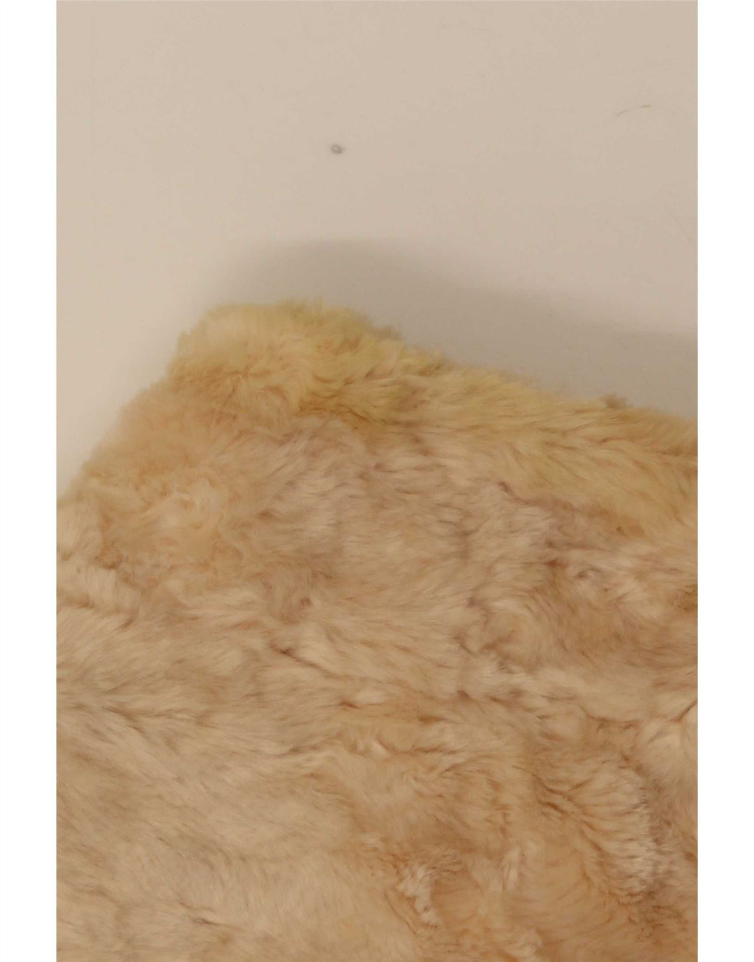 Oasis Dame imiteret Pelsjakke UK 14 Medium Beige