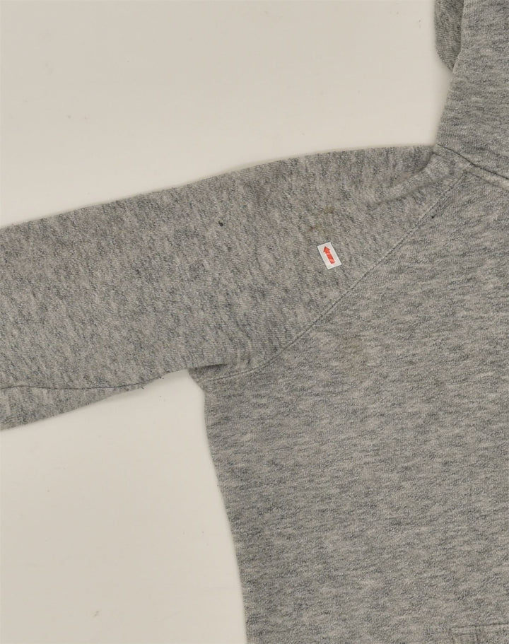 JACK WILLS Mens Zip Hoodie Sweater Medium Grey Polyester | Vintage Jack Wills | Thrift | Second-Hand Jack Wills | Used Clothing | Messina Hembry 