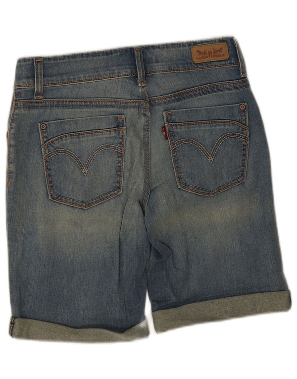Levi's denimshorts til kvinder US 6 Medium W28 blå bomuld