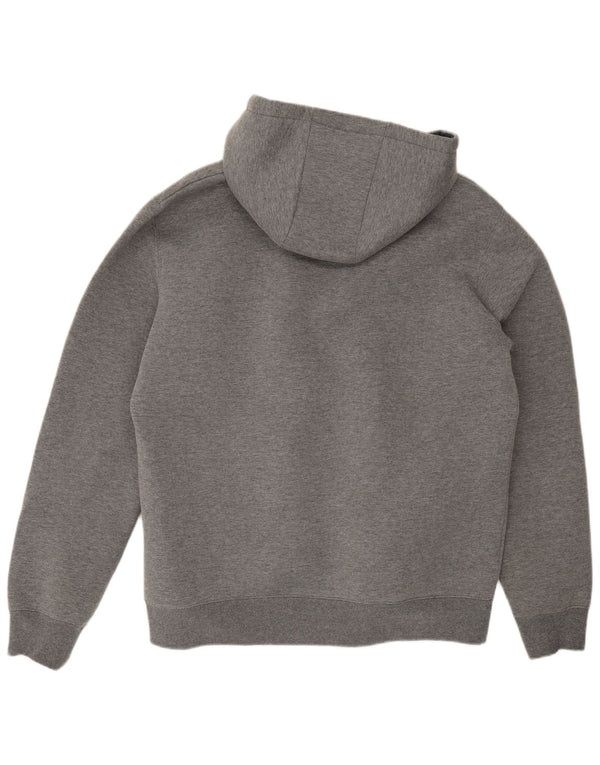 Best Company Herre Hooded Regular Fit Zip Hoodie Sweater XL Grå Nylon