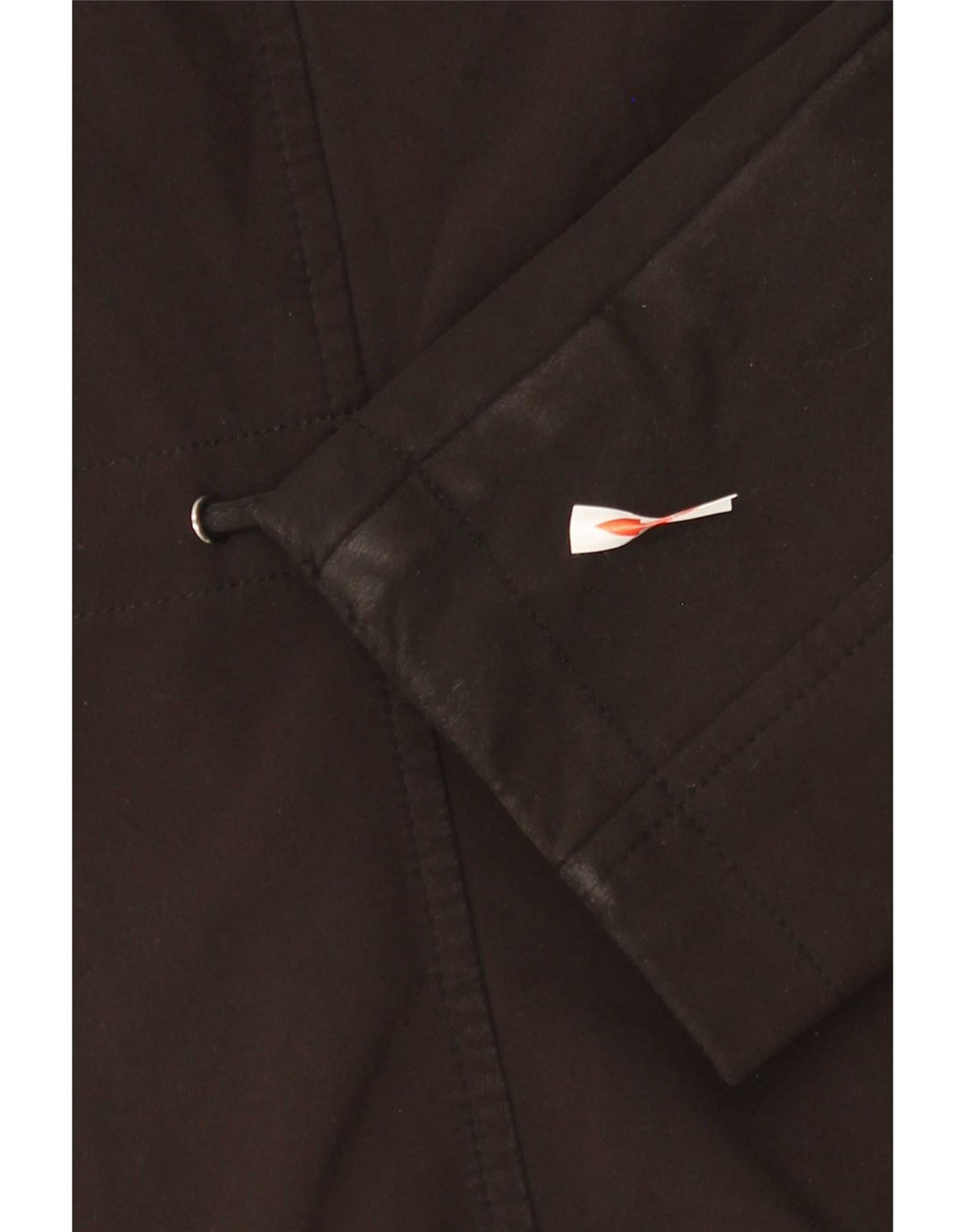French Connection Dame Hooded Windbreaker Coat UK 10 Small Black